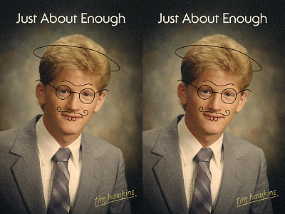 I love my job. comedy doodles highlarious olan mills photo manipulation portrait tim hawkins yearbook