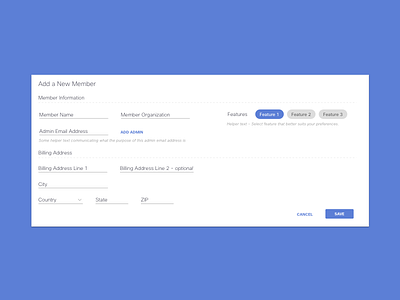 Simple Form design flat form material ui ux