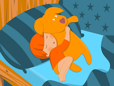 Good night baby blankie bonne nuit child doudou enfant night star