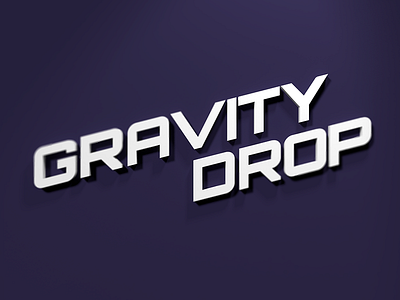Gravity Drop Logo gravity drop logo