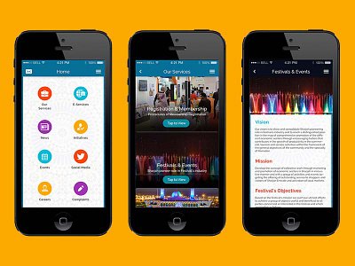 Sharjah Ministry for Culture Development app culture design interaction mobile ui ux