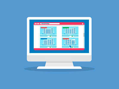 Search Property building computer house search property