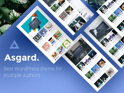 Asgard - News Magazine WordPress Theme blog blogger blogging editor magazine magazine wordpress multi authors news writer