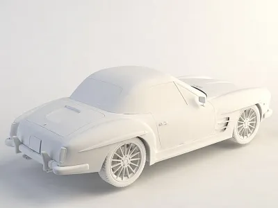 C4D 模型练习 c4d car