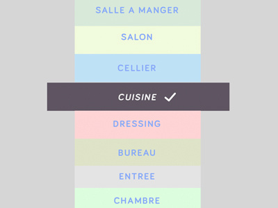 Menu_ In progress menu ui ux