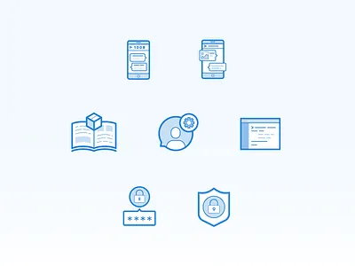 Knowledge Base Icons api base icons knowledge messagebird security settings sms