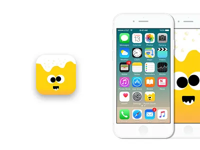 App Icon app fun icon yellow