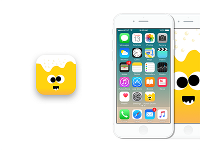 App Icon app fun icon yellow