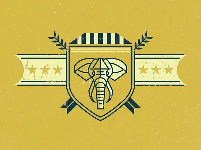 The Elephant Remembers branding elephant logo remember website