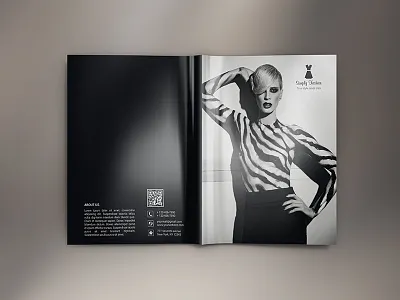 Simply Fashion Portrait Brochure 18 Pages 18 pages brochure catalog dresses fashion brochure fashion catalogue fashion collection fashion design modern multipurpose portrait brochure product catalogue simply fashion