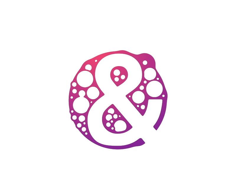 & in M&L logo #2 ai animated bubbles design logo motion simple ui vector