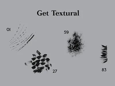 Textural Identification concept crime fashion india ink interior design investigation label rebrand scientific table of contents texture