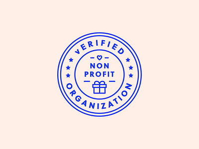 Verified Badge badge certified emblem non profit stamp verified