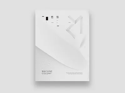 Machine Colony - Visual Identity light branding ci corporate identity design identity