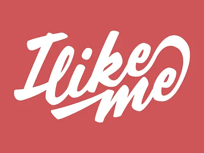 I like Me - logo mark font logo type typography