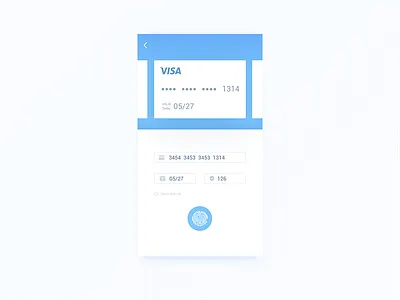 Credit Card Checkout app card checkout credit gui ui ux