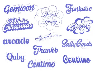 Lettering Archive 2016 lettering logotype