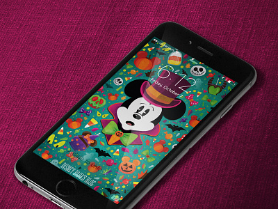 Disney Halloween Design desktop disney fall halloween iphone mickey mickey mouse mobile pumpkin