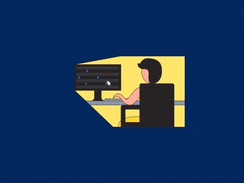 Work animation illustration mograph work