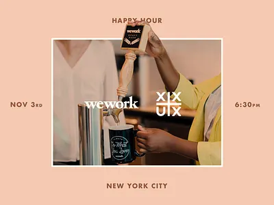 WeWork XX + UX Event event user experience wework xxux