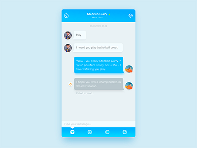 Daily UI #013 Direct Messages daily ui dribbble icon invite messages shanghai simple ux