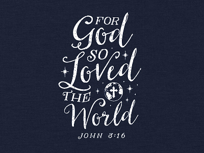 For God So Loved apparel christian faith religious t shirt