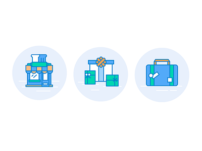 Hello Icons brand editorial iconography illustration