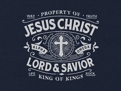 Property of Christ apparel christian faith religious t shirt
