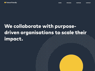 Future Friendly futurefriendly motion servicedesign ui webanimation