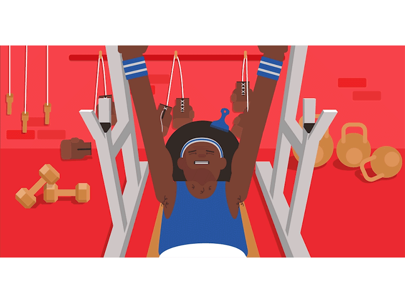 Kit Kat Chunky - Gym Bunny bench press chocolate chunky duo gym kit kat lifting muscles peanut butter sweat weights