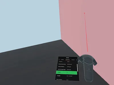 Menu UI for Vive design htc vive interaction menu unity3d ux vr