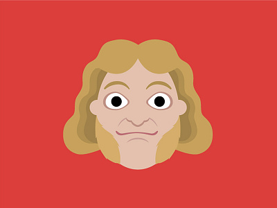 Famous Faces 3 character faces illustration