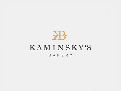 Kaminsky's Bakery bakery design graphicdesign identity logo logodesign logotype