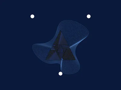 Color Exploration #08 abstract feeling triangle