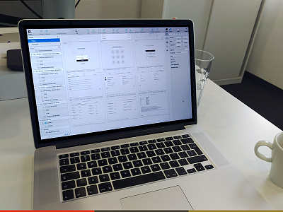 Wireframes for a medical app information architecture mac book office sketch ux wireframe wireframing