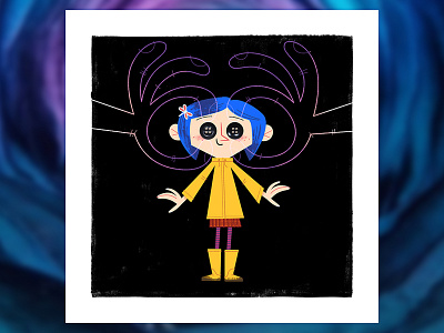 Coraline andrew kolb coraline gallery nucleus illustration interactive kolbisneat laika mixed material