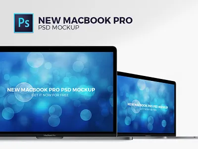 New MacBookPro PSD Mockup anpsthemes macbook mockup psd wordpress
