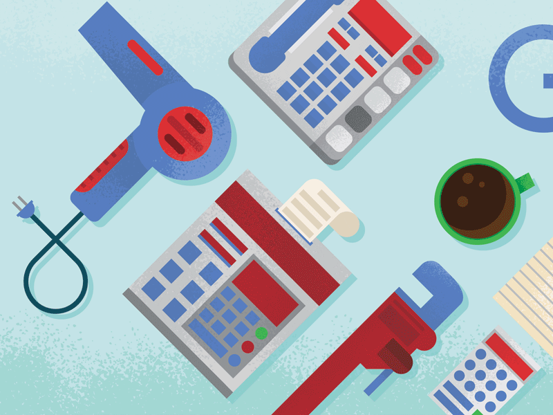 Tools Of The Trade google illustration material tools