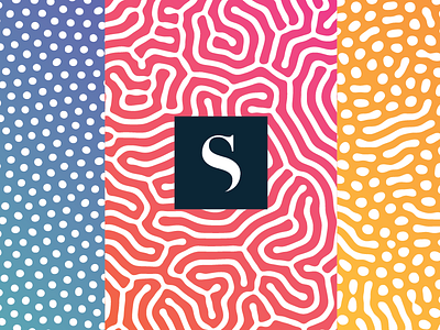 Brand Exploration branding logomark pattern serif