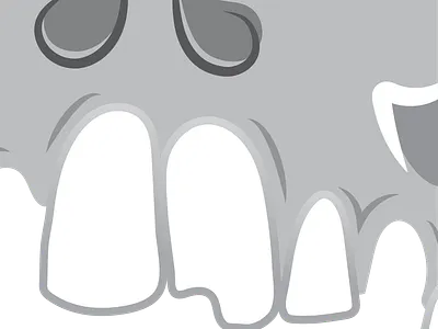 Skull aiga orlando halloween illustration snapchat snapchat filter teeth vector