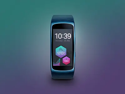 Gear Fit 2 Watchface fit gear gear fit 2 gearfit samsung watchface workout