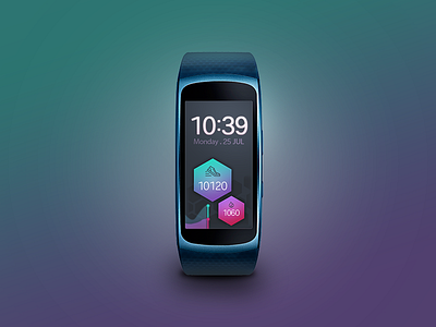 Gear Fit 2 Watchface fit gear gear fit 2 gearfit samsung watchface workout