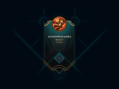 Hextech Metal Language branding league legends lines