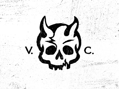 Violent Color bones color distressed grunge horns skull teeth violent