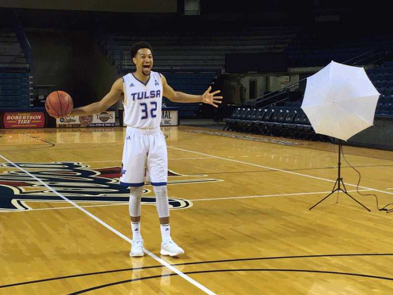 Alternate Wordmark adidas basketball branding college design identity sports tulsa typography university of tulsa