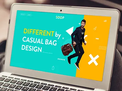 Responsive Web Site bag button color design geomectric menu responsive rotator sign in slider ui web site