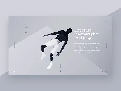 Sezione 2 concept desktop ecommerce fashion minimal minimalism site ui ux web