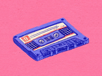 Daily Doodle #27 art cars cassette doodle drawing illustration music