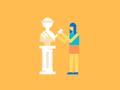 SPRINT 2 art icon infographic minimalism minimalist productive productivity sculpture sprint