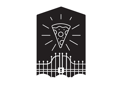 Food Truck Logo angel food logo food truck heaven icon illustration logo pizza